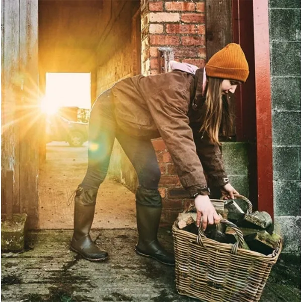 FORAGER 15" Unisex Rubber Wellington Burnt Olive/Moss Green sold by Shuperb product image thumbnail 3