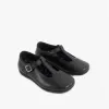 ELIZA Girls Leather School Shoes Black sold by Shuperb