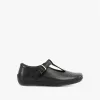 ELIZA Girls Leather School Shoes Black sold by Shuperb