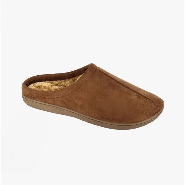 Zedzzz ALEX Mens Microfibre Mule Slippers Tan sold by Shuperb product image thumbnail 2