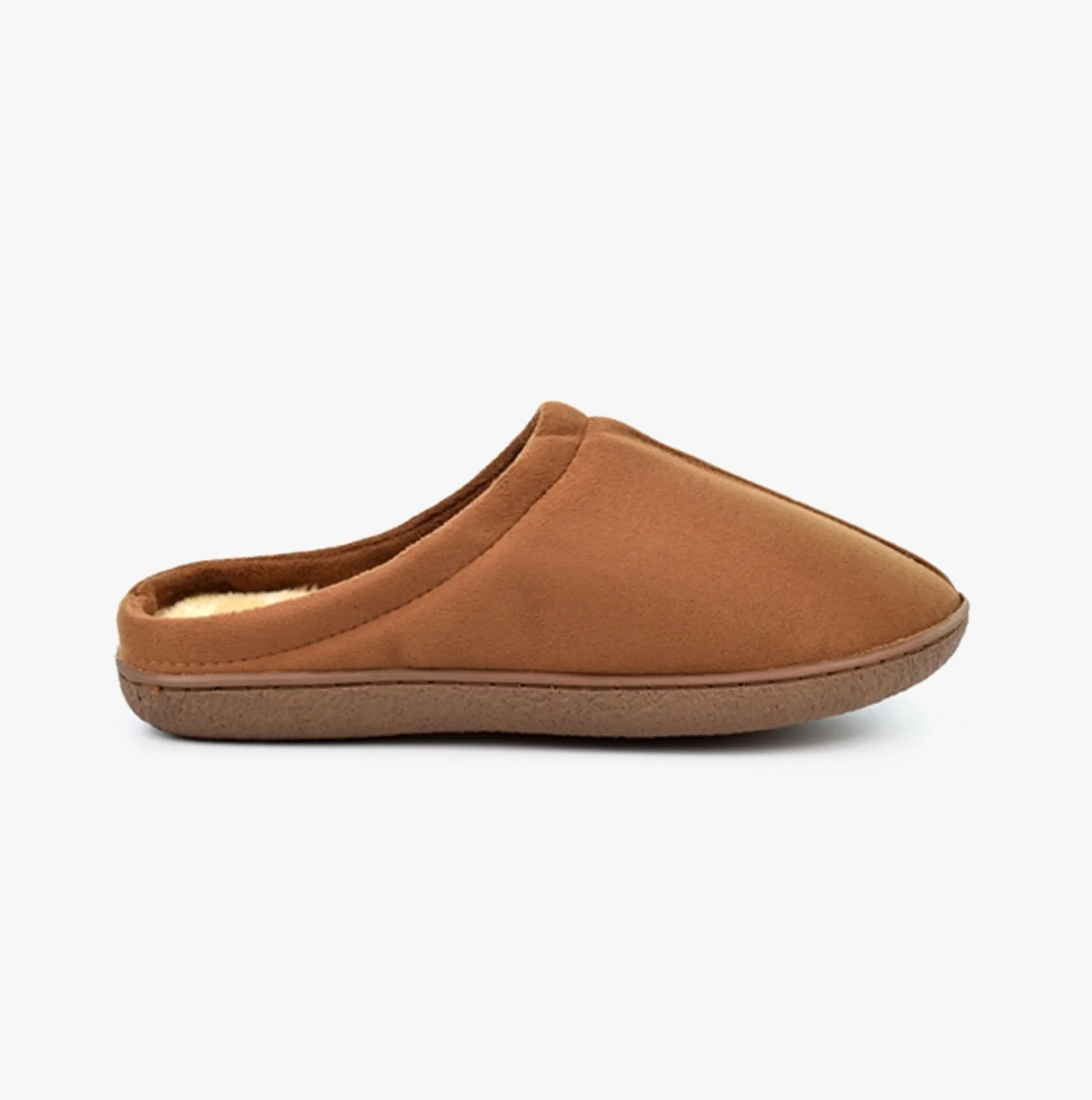 Zedzzz ALEX Mens Microfibre Mule Slippers Tan sold by Shuperb