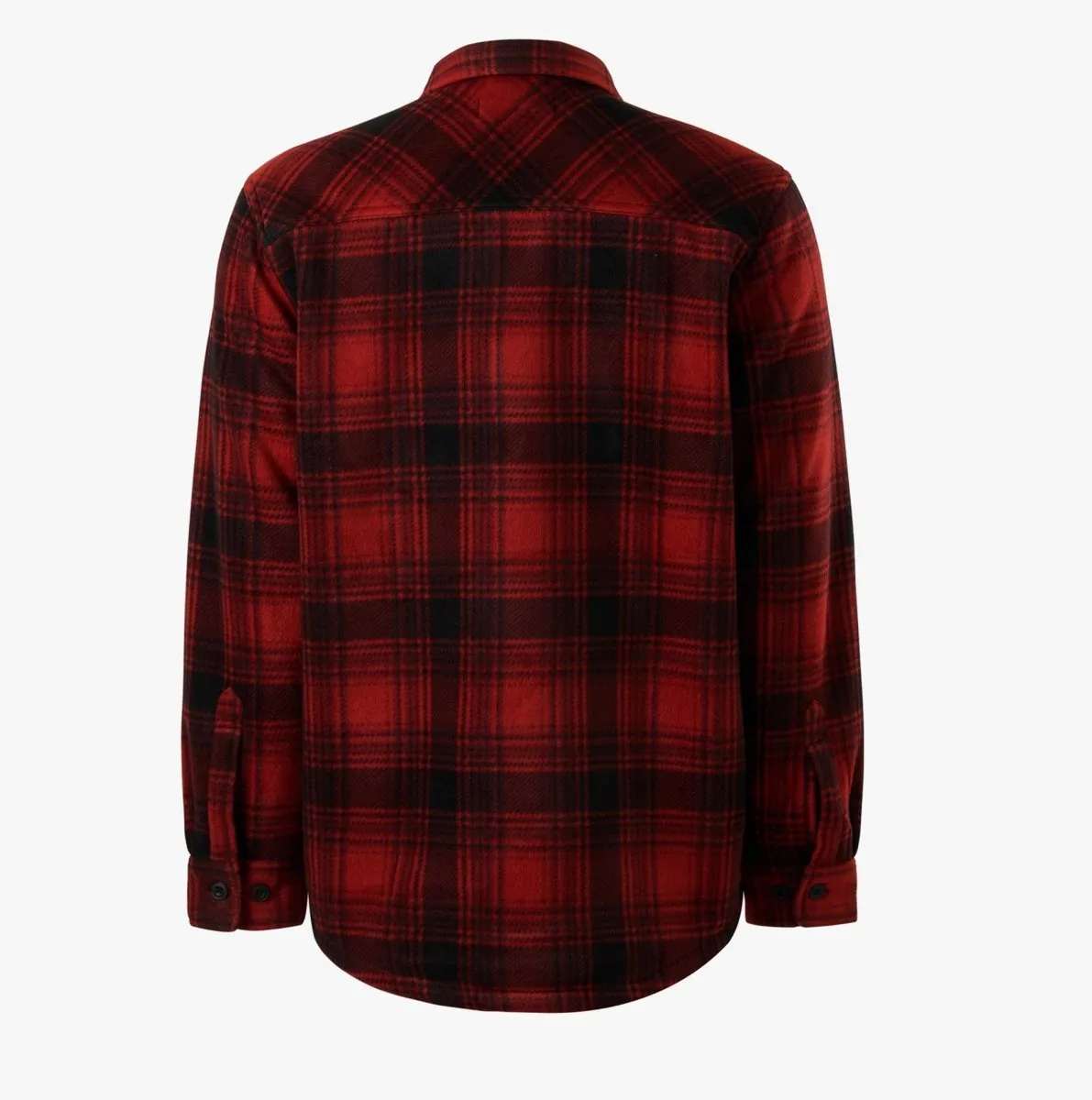 Hard Yakka SHERPA Mens Shirt Jacket Red sold by Shuperb product image thumbnail 3