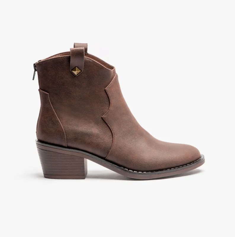 Rocket Dog YOLANDA Womens Western Boots Chocolate sold by Shuperb