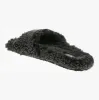 EFRON Mens Slipper Sliders Washed Black sold by Shuperb