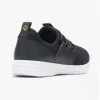 Hush Puppies GOOD Womens Recycled Mesh Slip-On Trainers Black/White sold by Shuperb