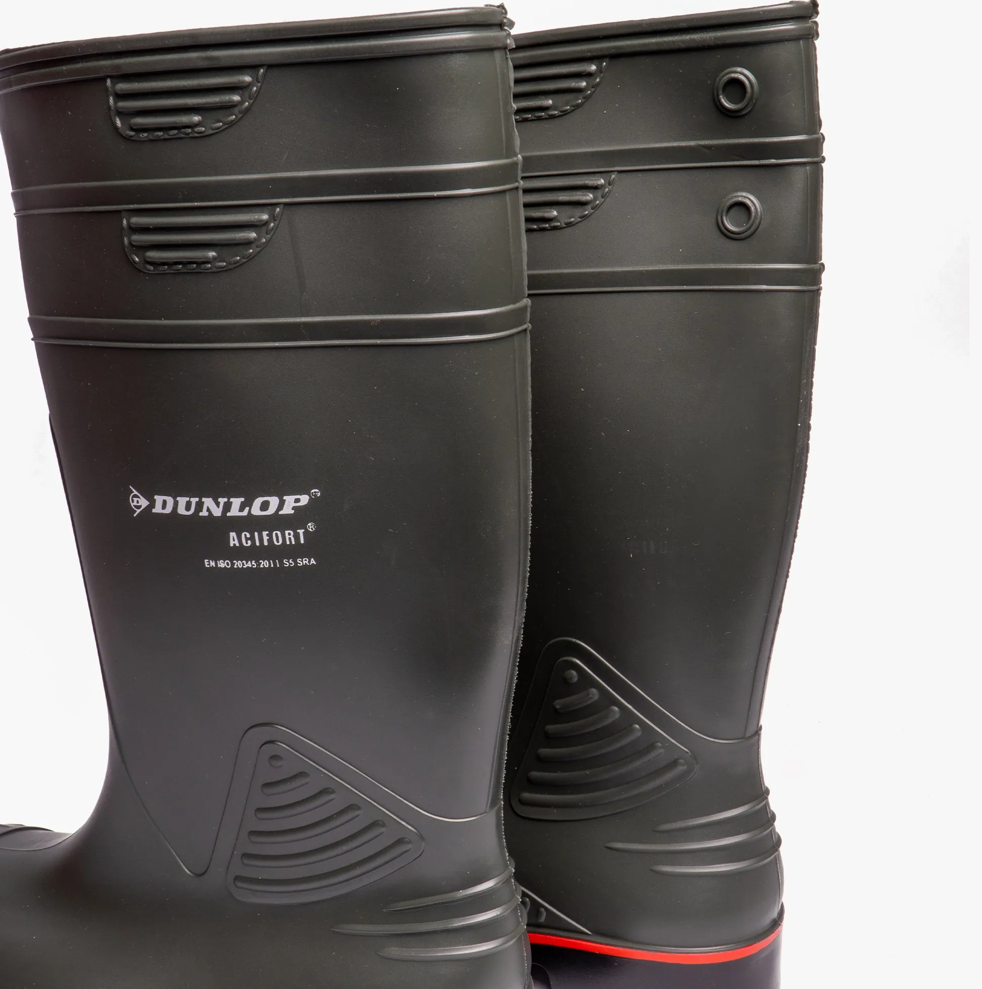 Dunlop ACIFORT Mens Safety Wellington Boots Dark Green sold by Shuperb product image thumbnail 4