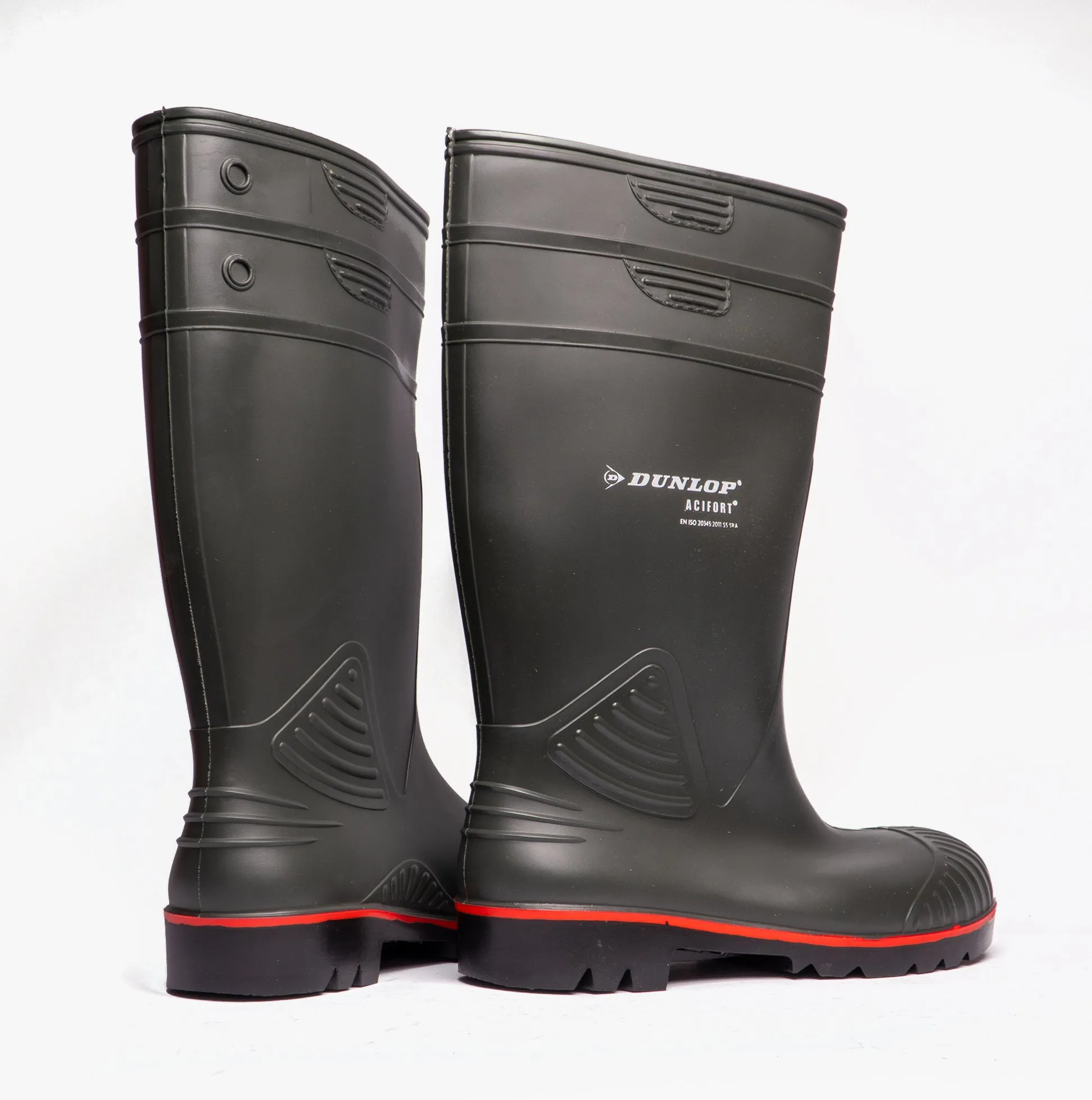Dunlop ACIFORT Mens Safety Wellington Boots Dark Green sold by Shuperb product image thumbnail 3