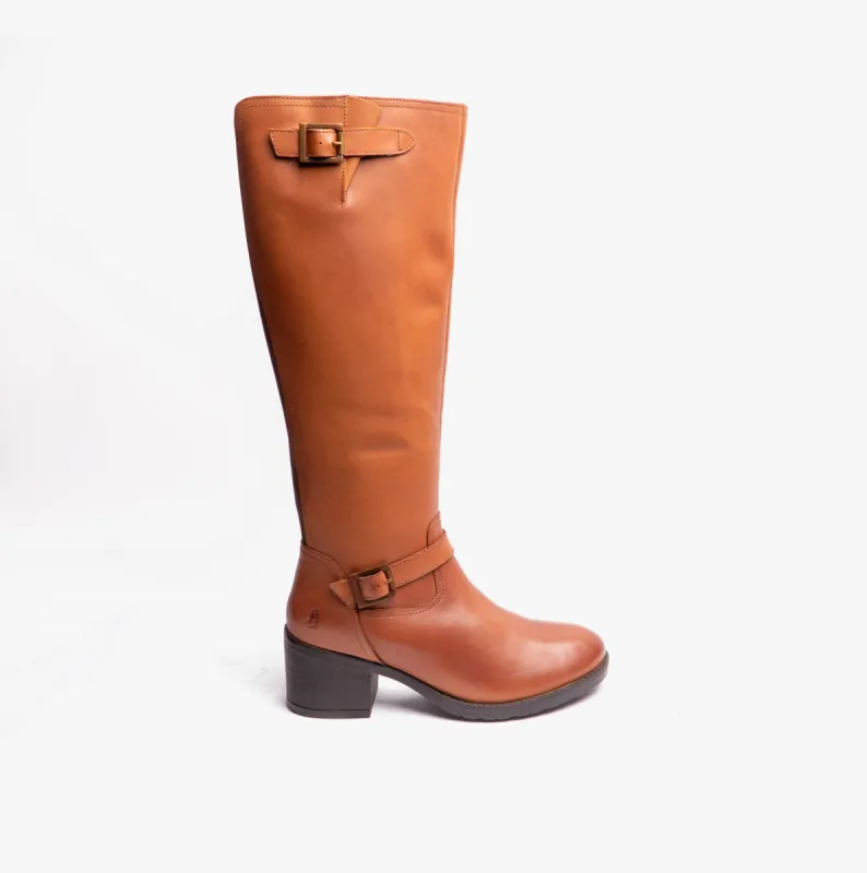 HEIDI Ladies Long Boots Tan sold by Shuperb