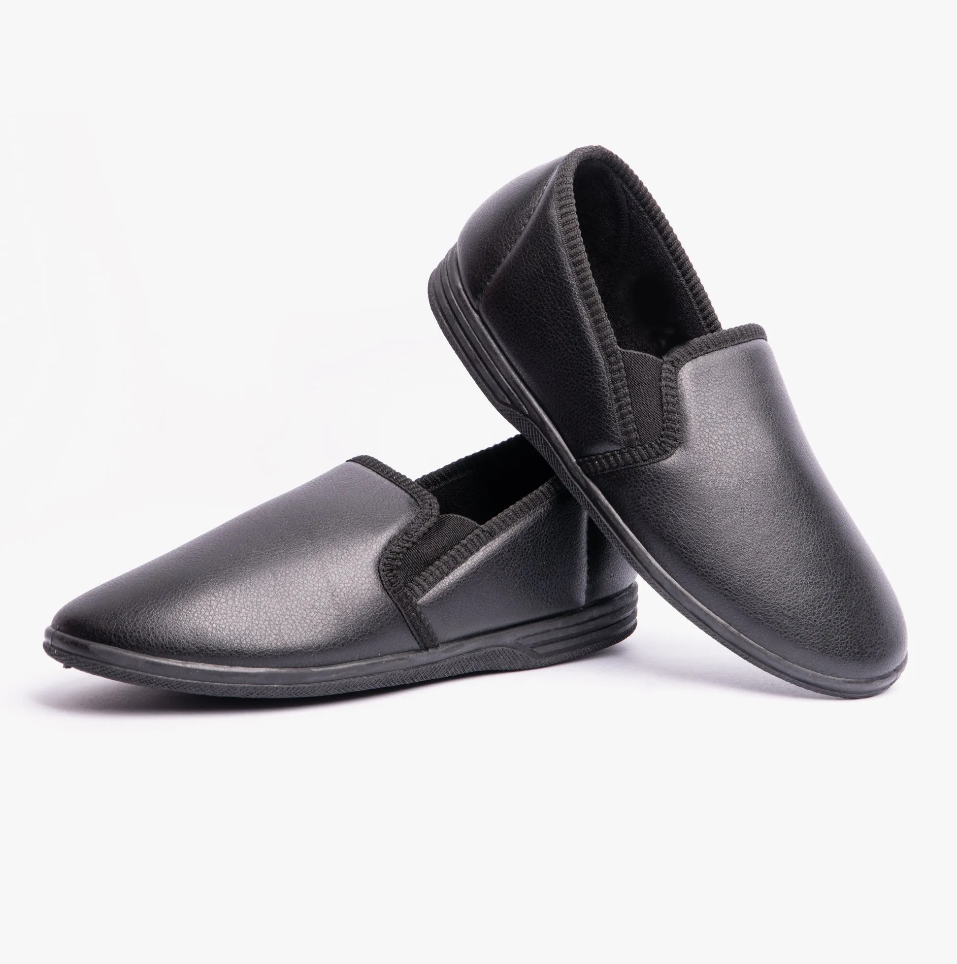 Zedzzz IVOR Mens Full Slippers Black sold by Shuperb product image thumbnail 2