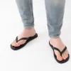 HAV TOP Unisex Flip Flops Black sold by Shuperb