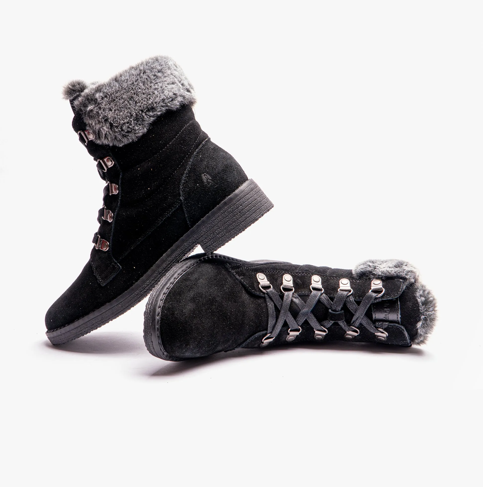 Hush Puppies FLORENCE Womens Leather Ankle Boots Black sold by Shuperb product image thumbnail 3