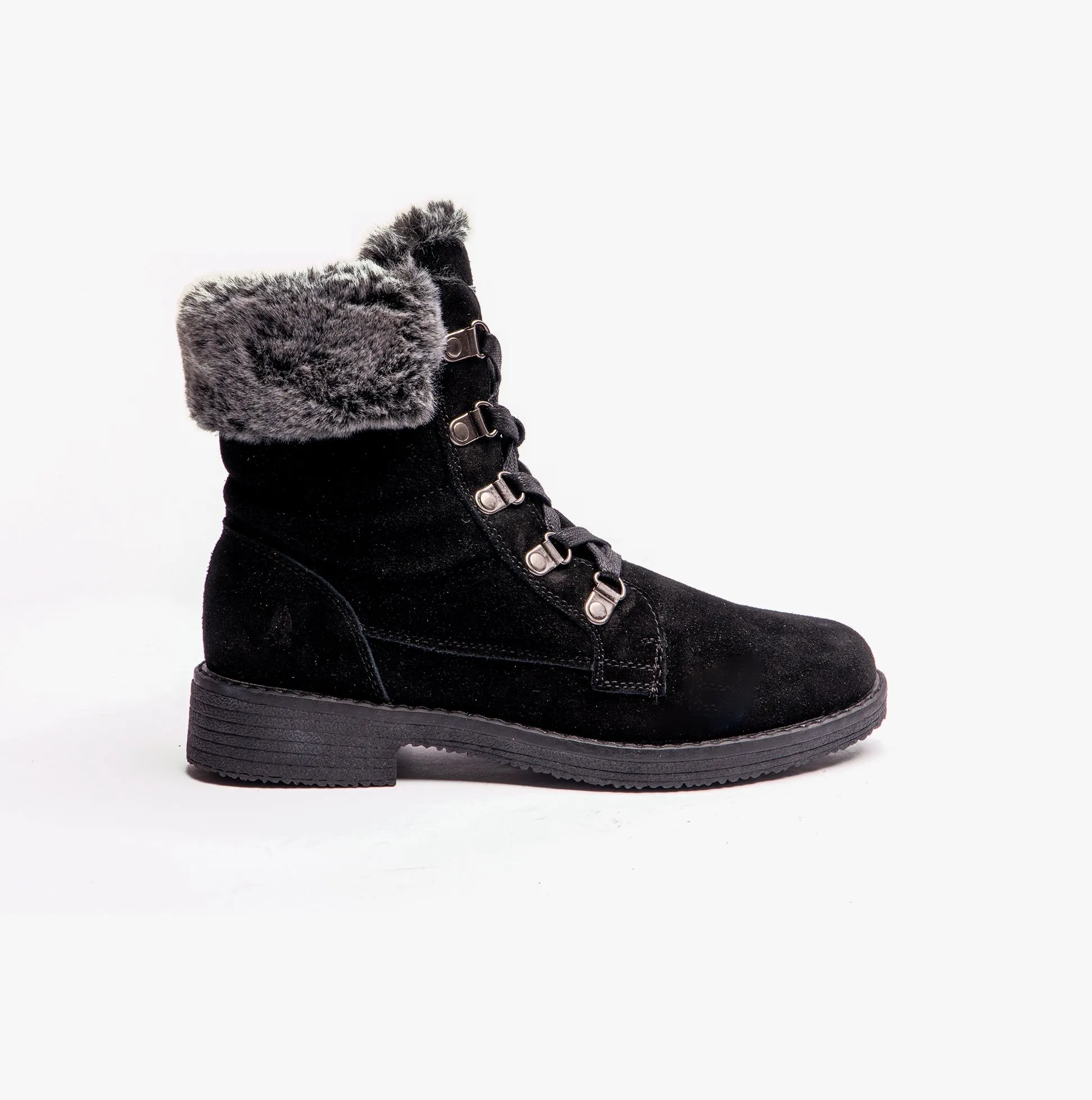 Hush Puppies FLORENCE Womens Leather Ankle Boots Black sold by Shuperb