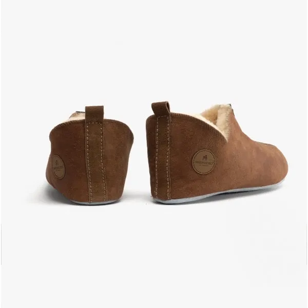 Shepherd LINA Womens Sheepskin Slipper Boots Antique/Cognac sold by Shuperb product image thumbnail 3