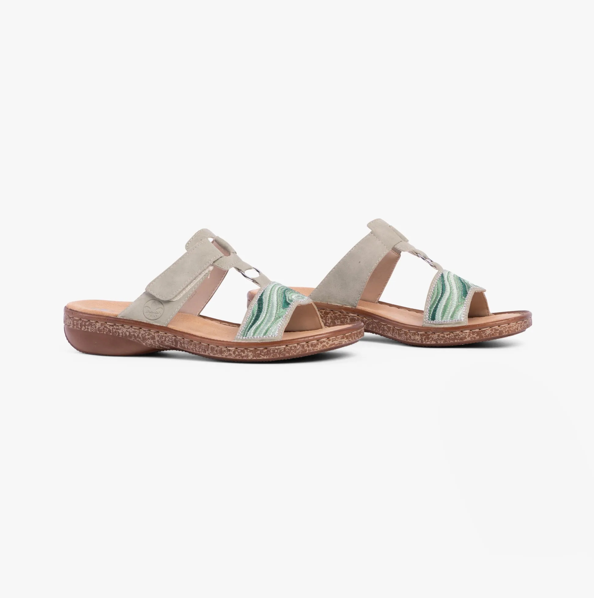 Rieker 62829-52 Womens Sandals Green sold by Shuperb product image thumbnail 2