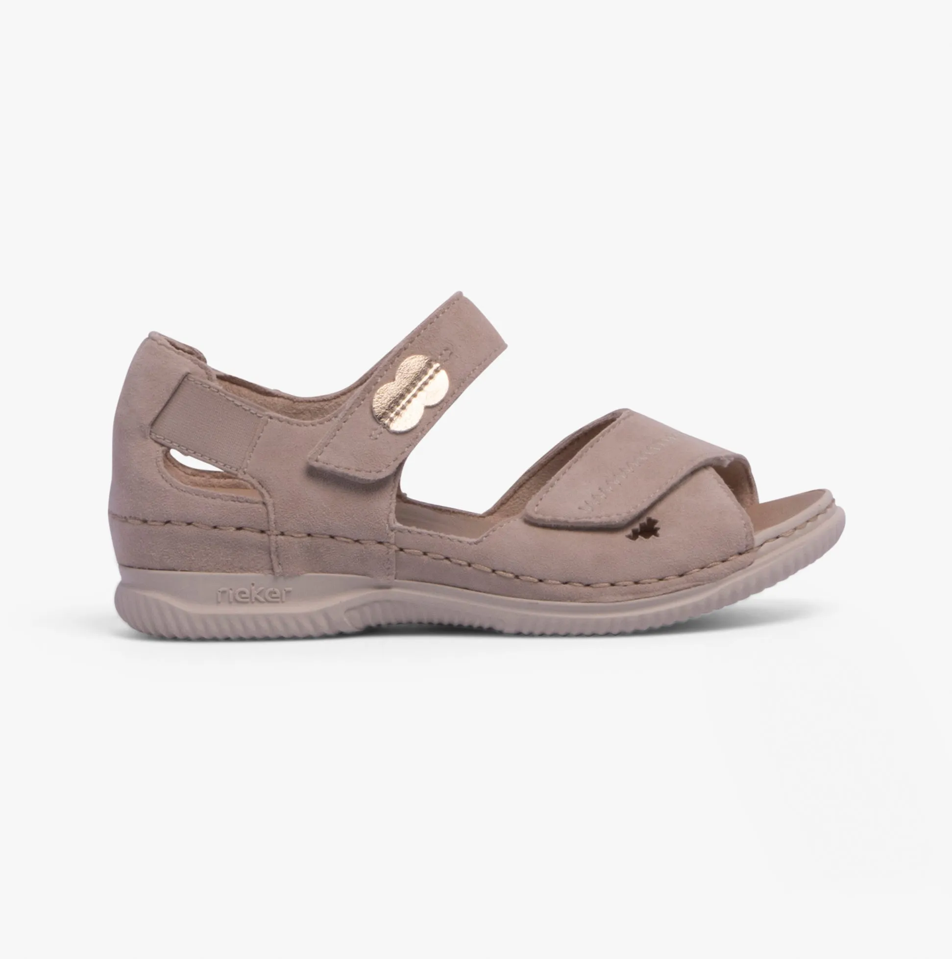 Rieker V7474-60 Womens Sandals Beige sold by Shuperb