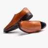 Hush Puppies BRODY Mens Slip-On Shoes Tan sold by Shuperb
