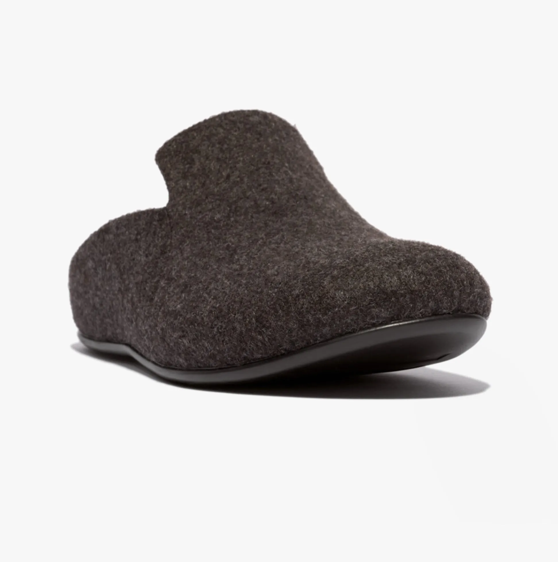 FitFlop CHRISSIE II HAUS E01 Womens Felt Slippers All Black sold by Shuperb product image thumbnail 5