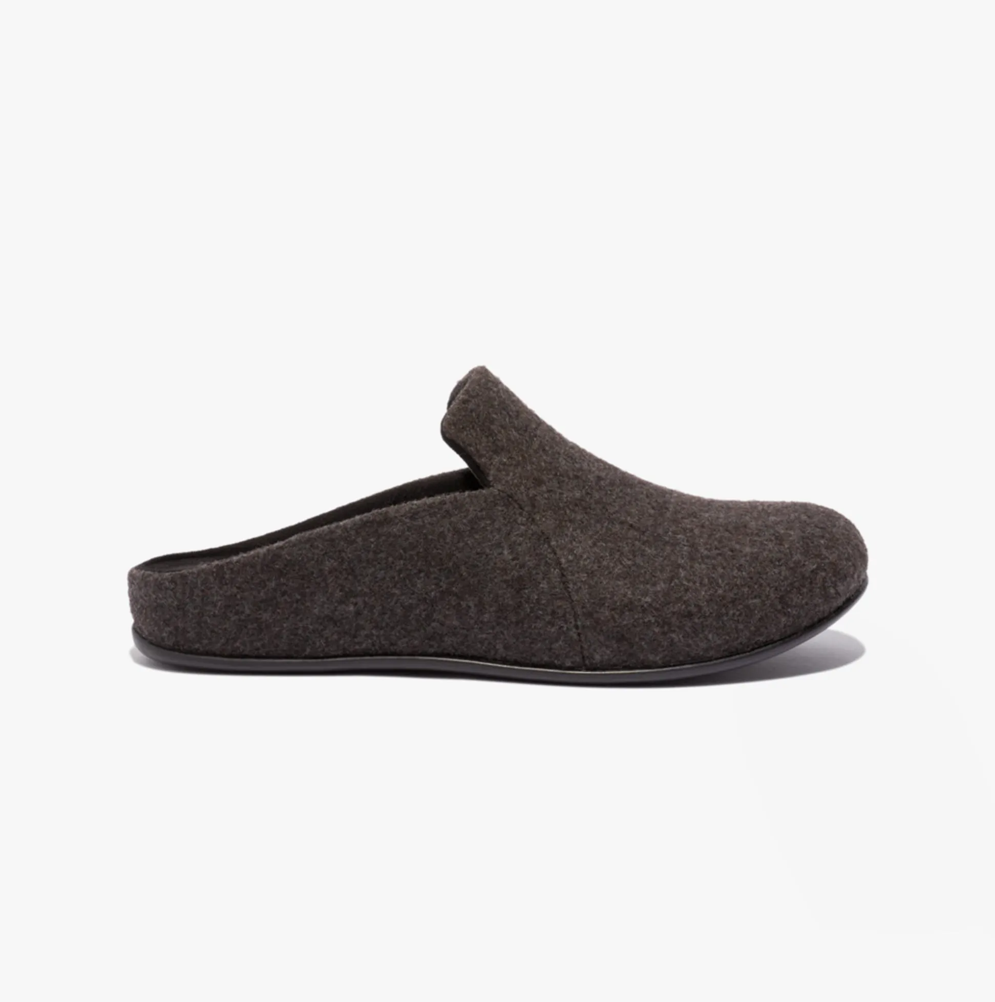 FitFlop CHRISSIE II HAUS E01 Womens Felt Slippers All Black sold by Shuperb