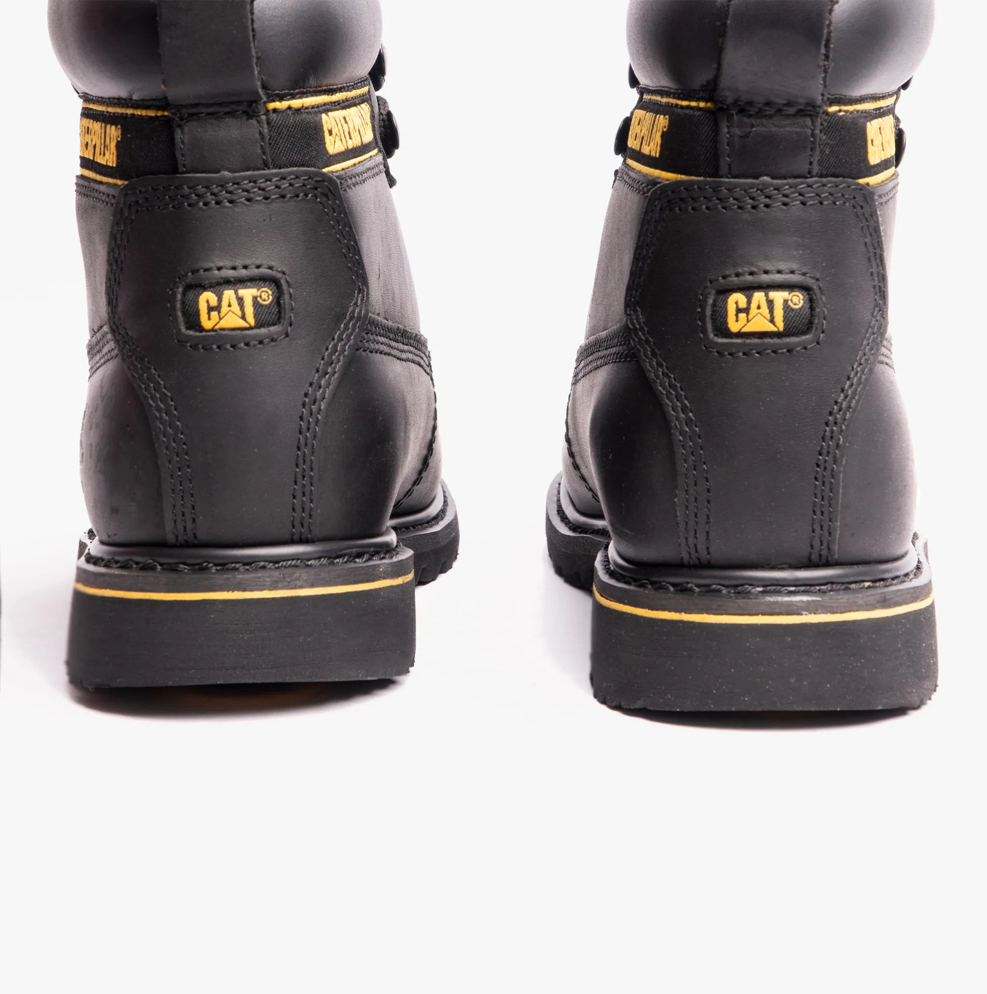 CAT HOLTON S3 Mens Leather Safety Boots Black sold by Shuperb product image thumbnail 2