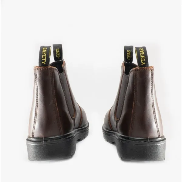 Amblers Safety FS128 Unisex Leather Safety Boots Brown sold by Shuperb product image thumbnail 5