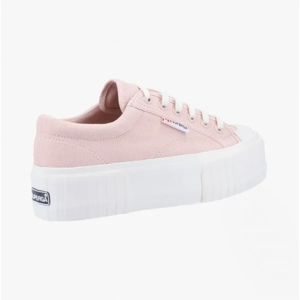 2631 STRIPE PLATFORM Ladies Trainers Pink sold by Shuperb product image thumbnail 4