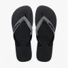 Havaianas HAV TOP MIX Unisex Flip Flops Black/Steel sold by Shuperb