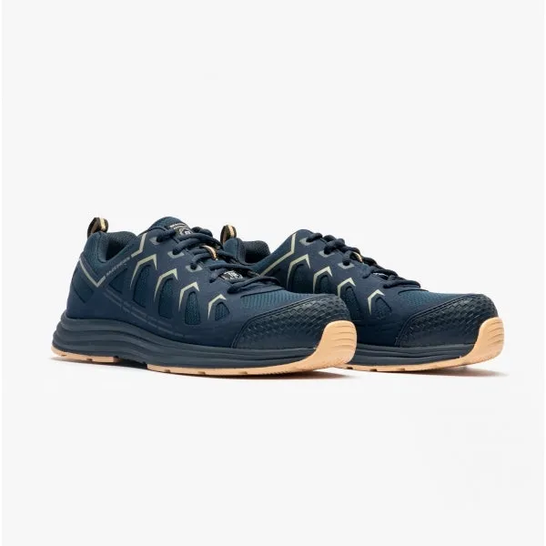Skechers Work 200127EC MALAD II Mens Safety Trainers Navy/Tan sold by Shuperb product image thumbnail 2