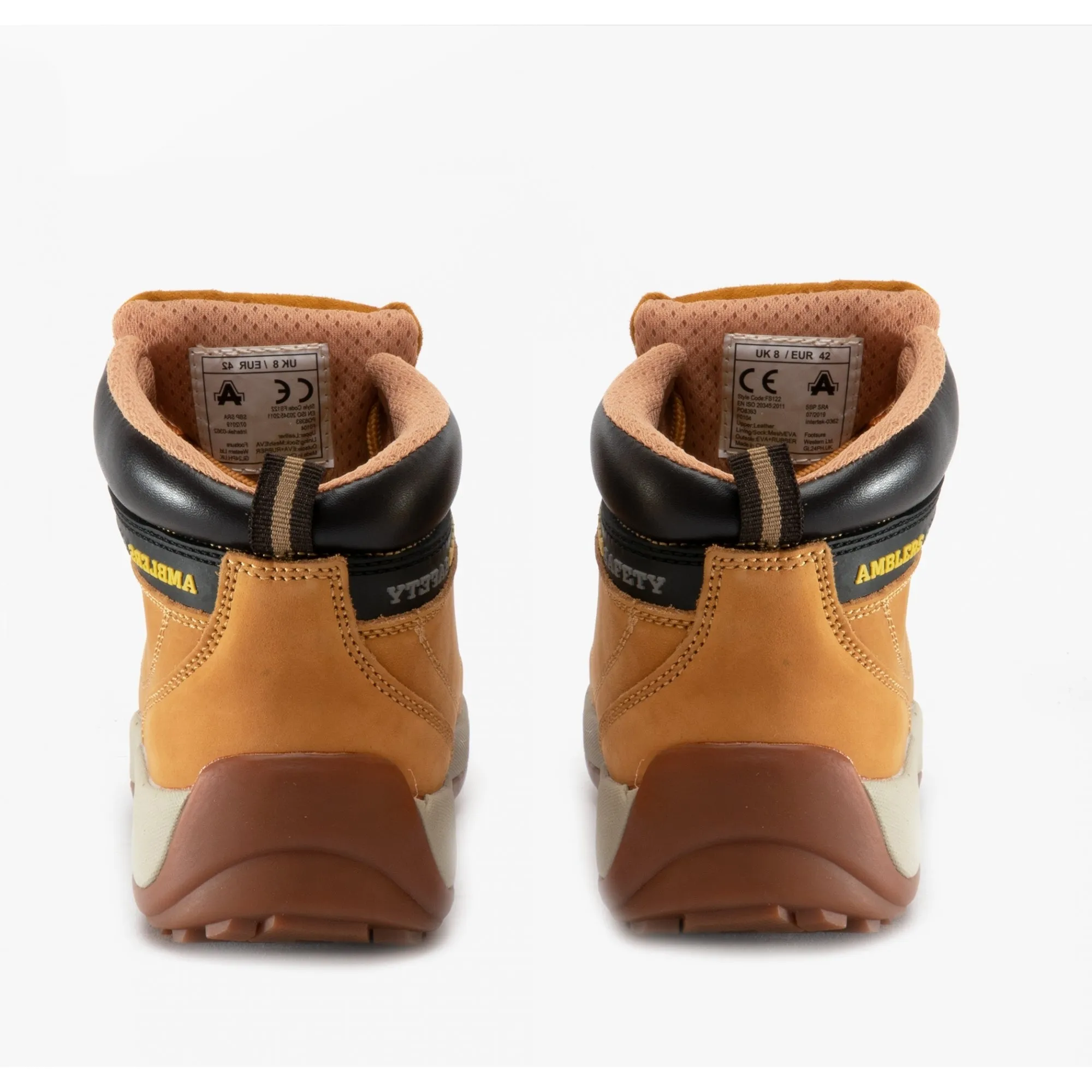 FS122 Unisex Safety Boots Honey sold by Shuperb product image thumbnail 5