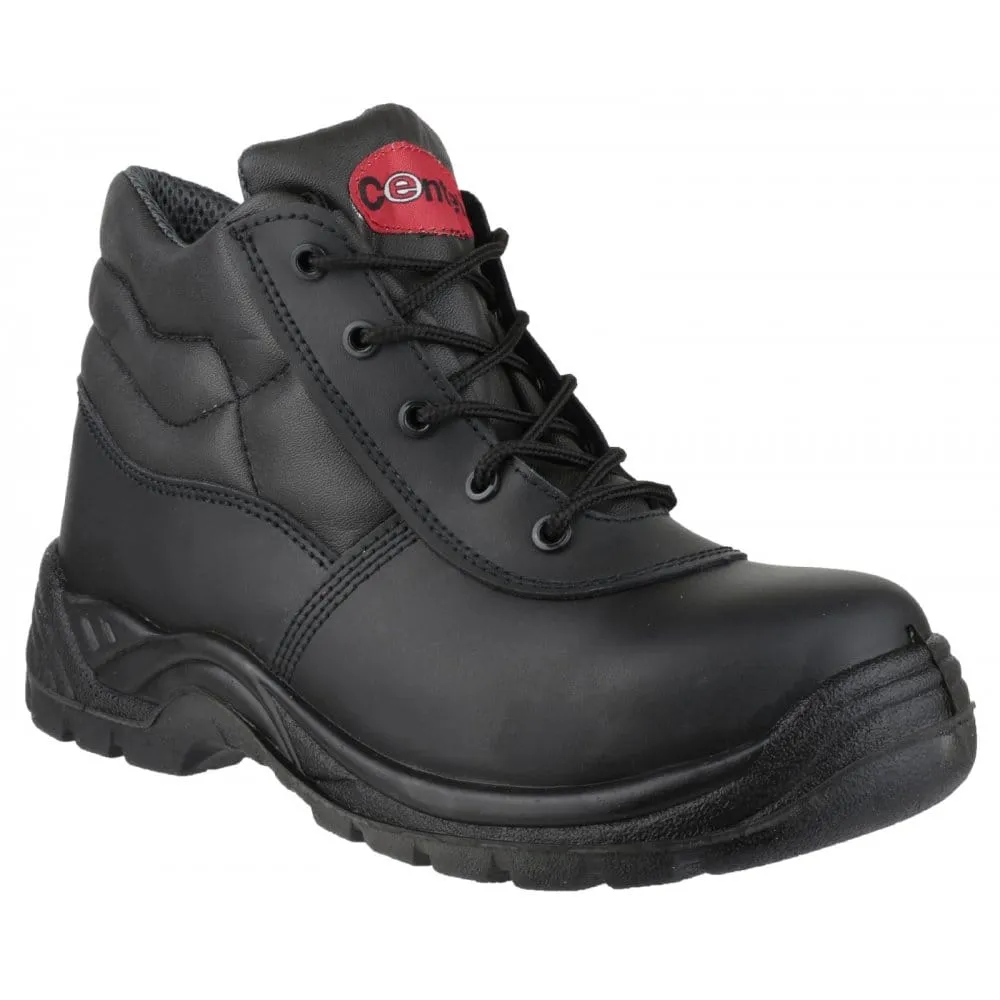 Centek FS30C Unisex Leather Safety Boots Black sold by Shuperb