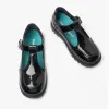KERRY SNR Girls Leather Buckle Shoes Patent Black sold by Shuperb