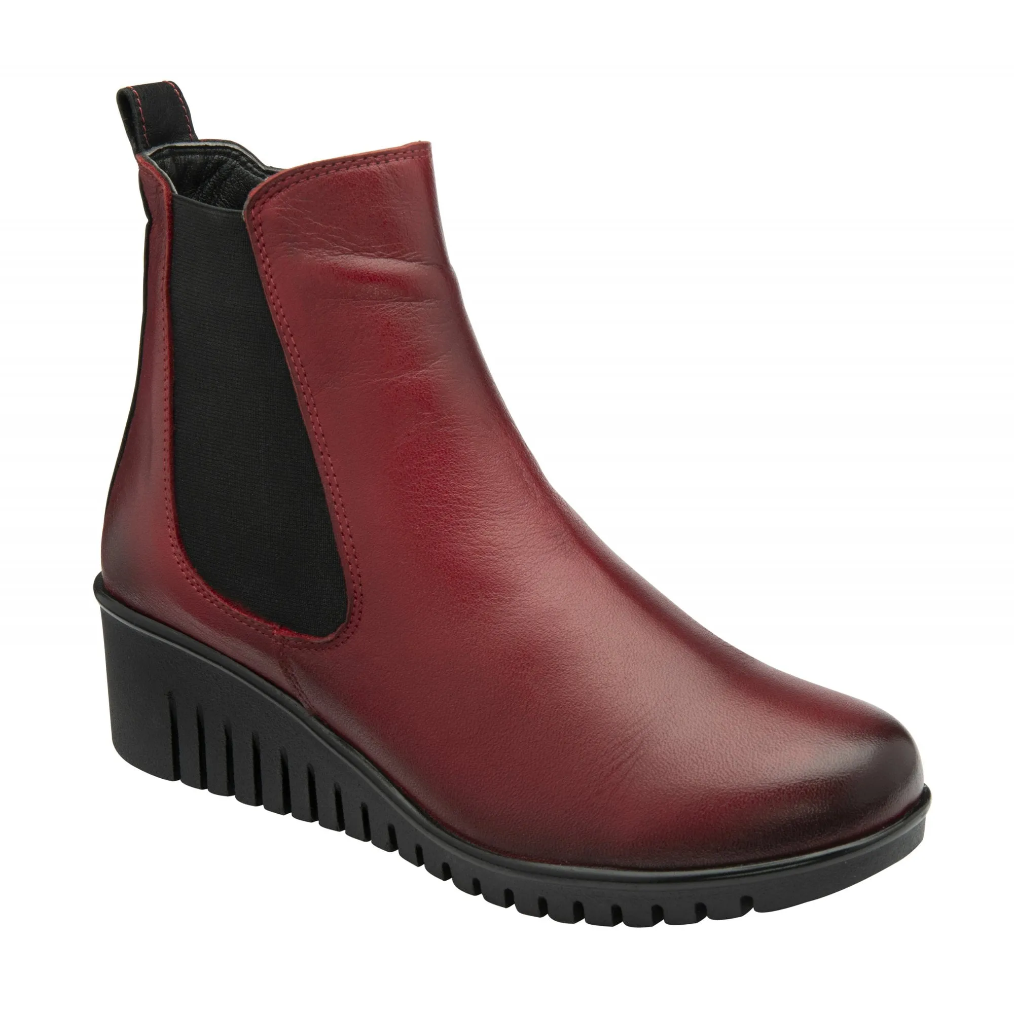 Lotus DRESDEN Womens Boots Red sold by Shuperb