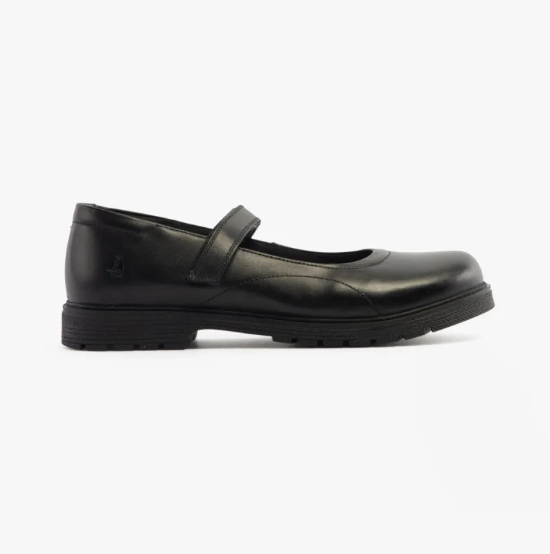 Hush Puppies TALLY Girls School Shoes Black sold by Shuperb