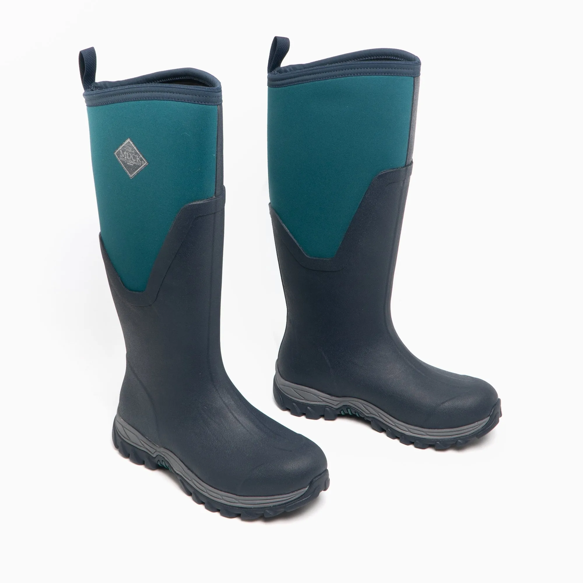 Muck Boots ARCTIC SPORT II TALL Womens Rubber Wellington Boots Navy/Spruce sold by Shuperb product image thumbnail 2