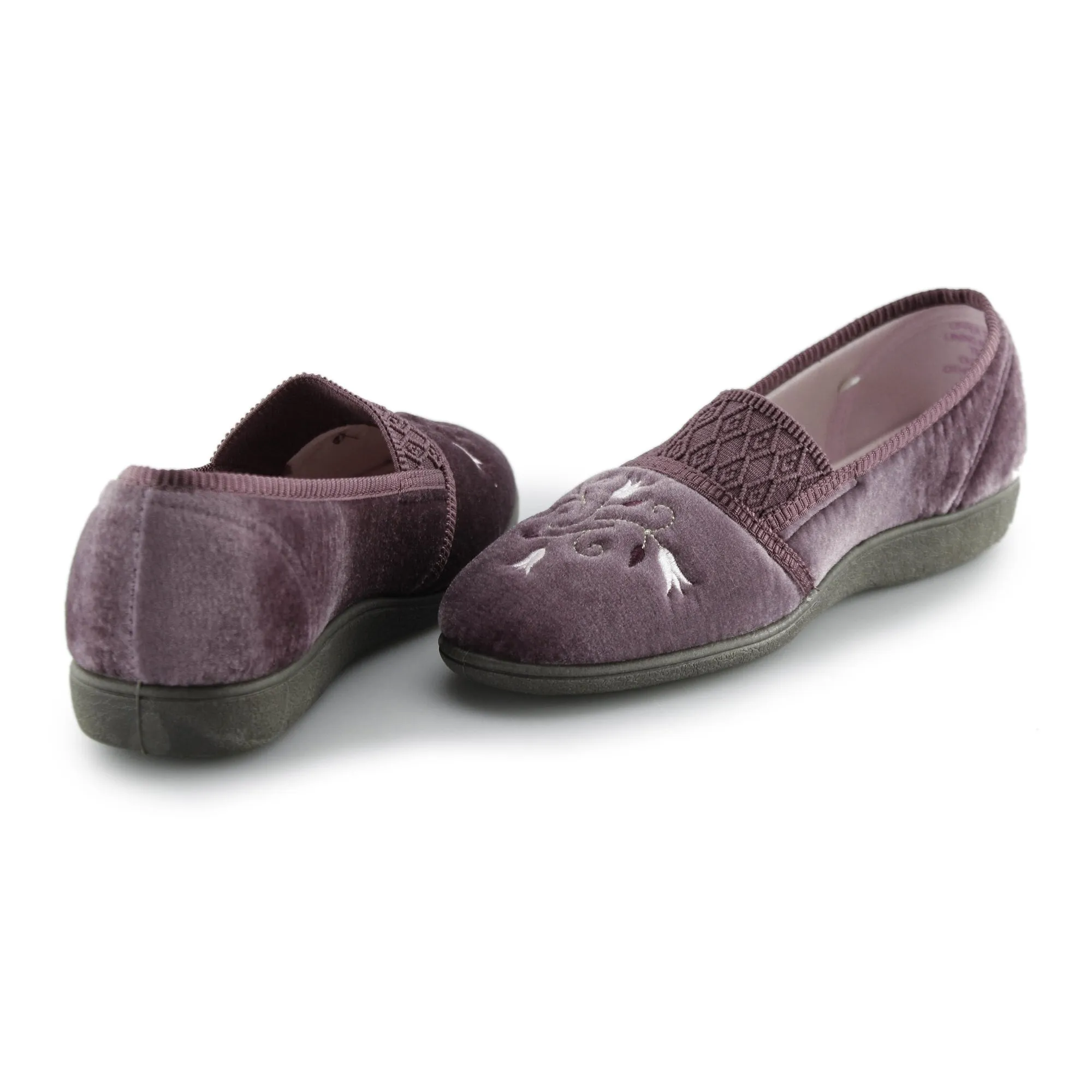 Sleepers INEZ Womens Full Slippers Heather sold by Shuperb product image thumbnail 3
