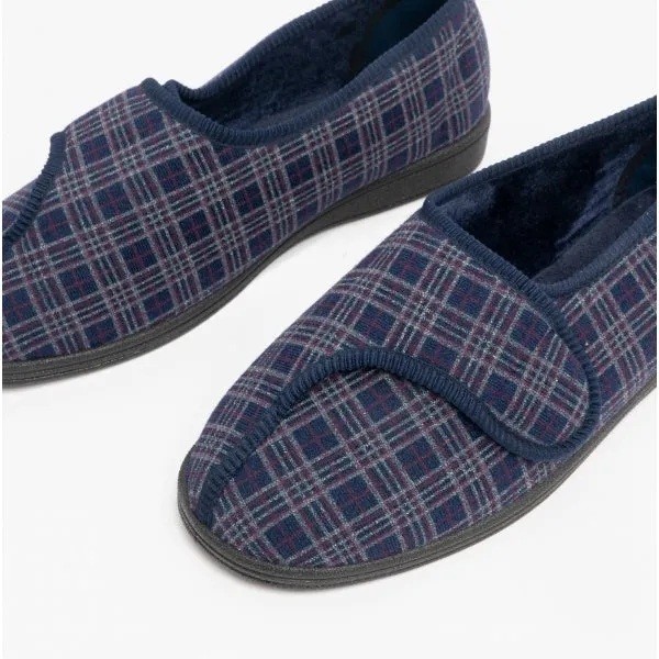 Sleepers JULIAN II Mens Full Slippers Navy sold by Shuperb product image thumbnail 2