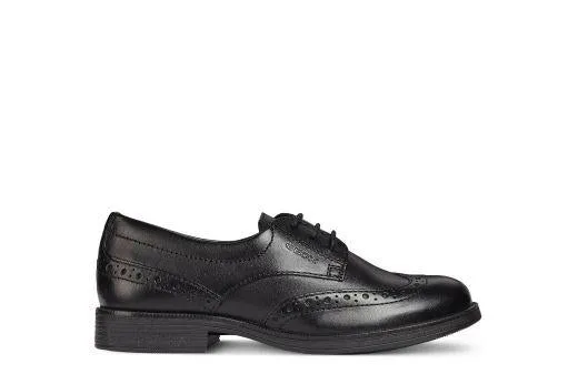 GEOX AGATA Girls Shoes Smooth Black sold by Shuperb