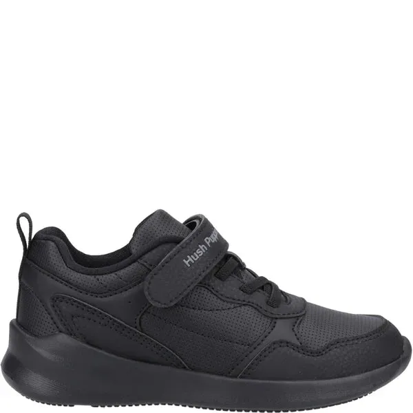Hush Puppies MARLING BUNGEE LACE Unisex Trainers Black sold by Shuperb product image thumbnail 3