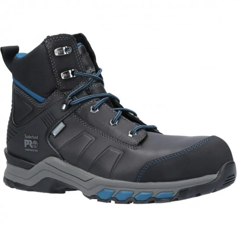 Timberland Pro HYPERCHARGE WORK Mens Leather Safety Boots Black sold by Shuperb