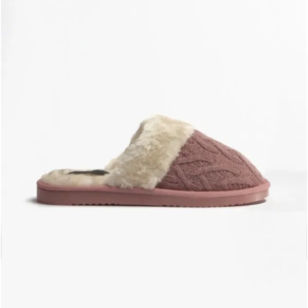 Jo & Joe MEGAN Womens Mule Slippers Pink sold by Shuperb