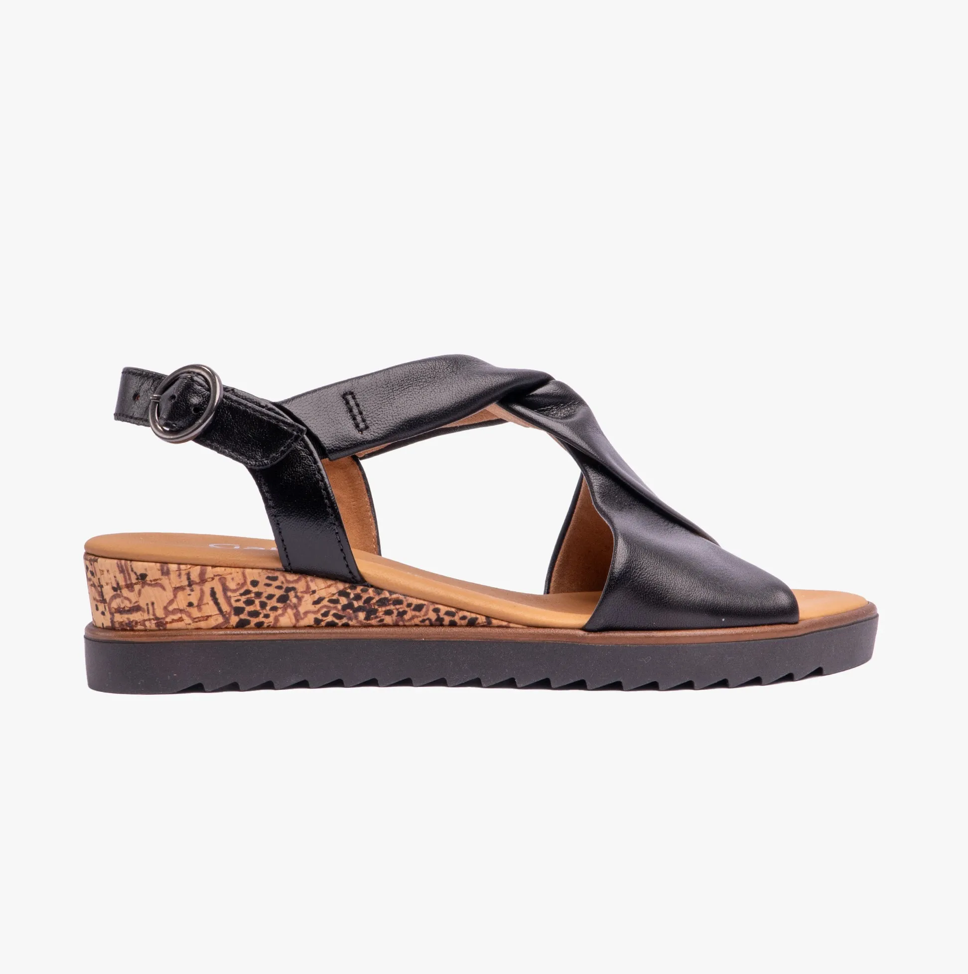 RICH Womens Sandals Black sold by Shuperb