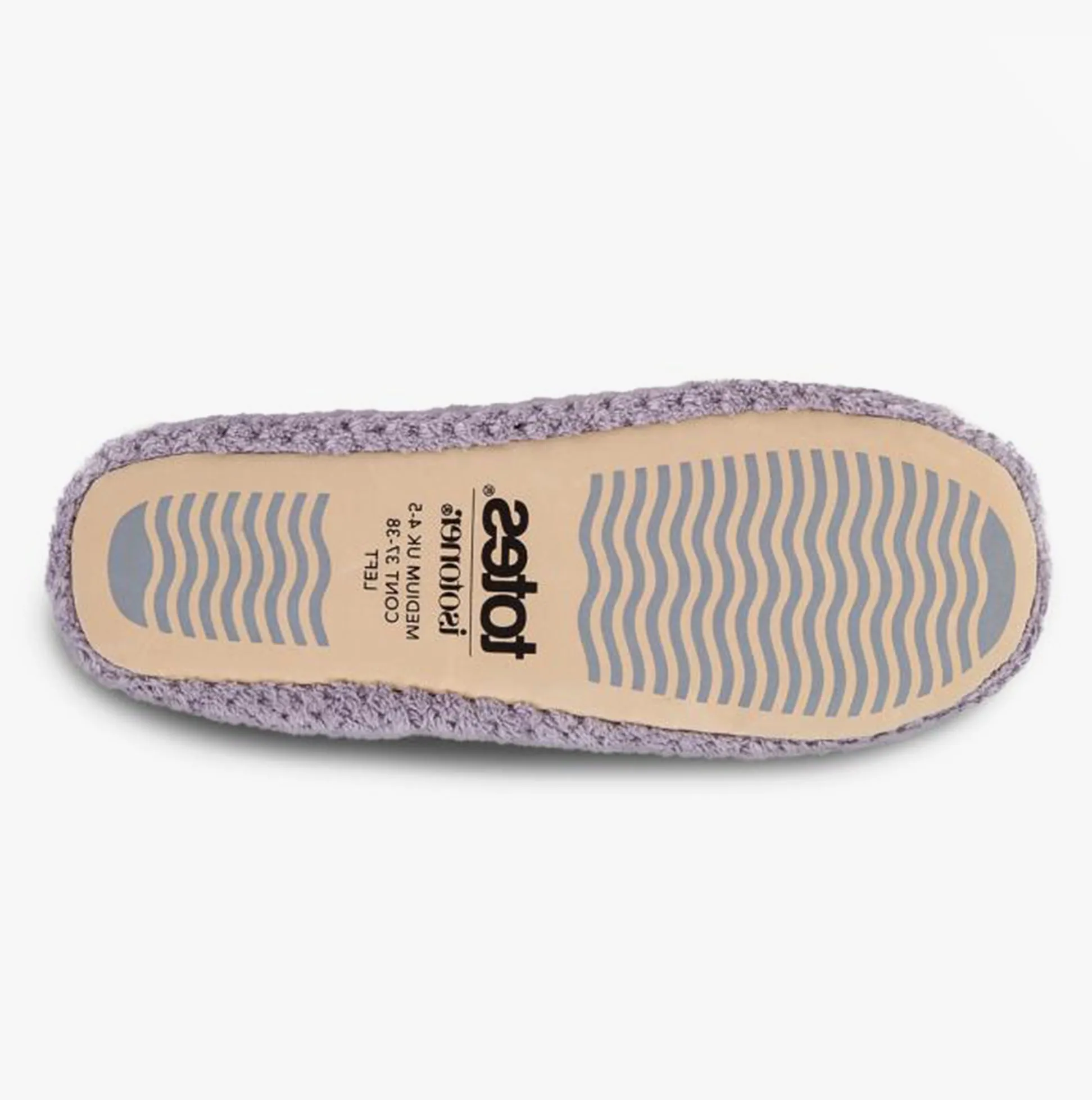 Totes Isotoner POPCORN BALLET Womens Ballerina Slippers Pale Grey sold by Shuperb product image thumbnail 4