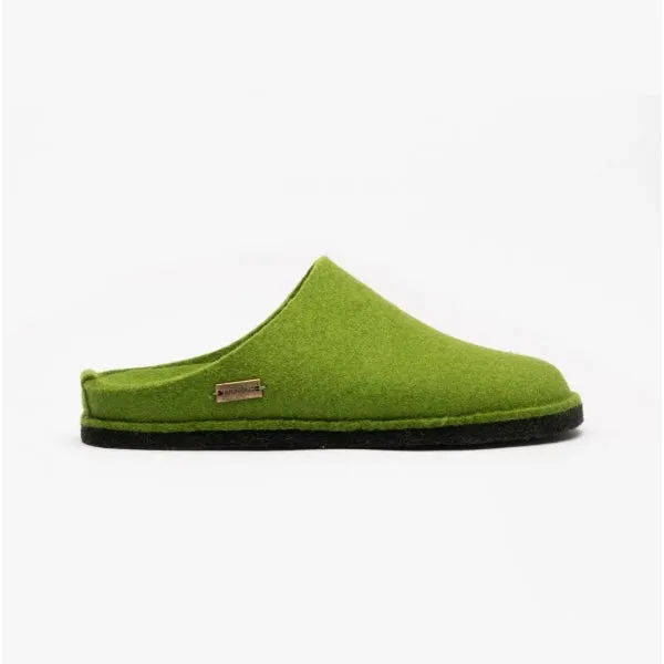 SOFT Ladies Wool Slippers Green sold by Shuperb