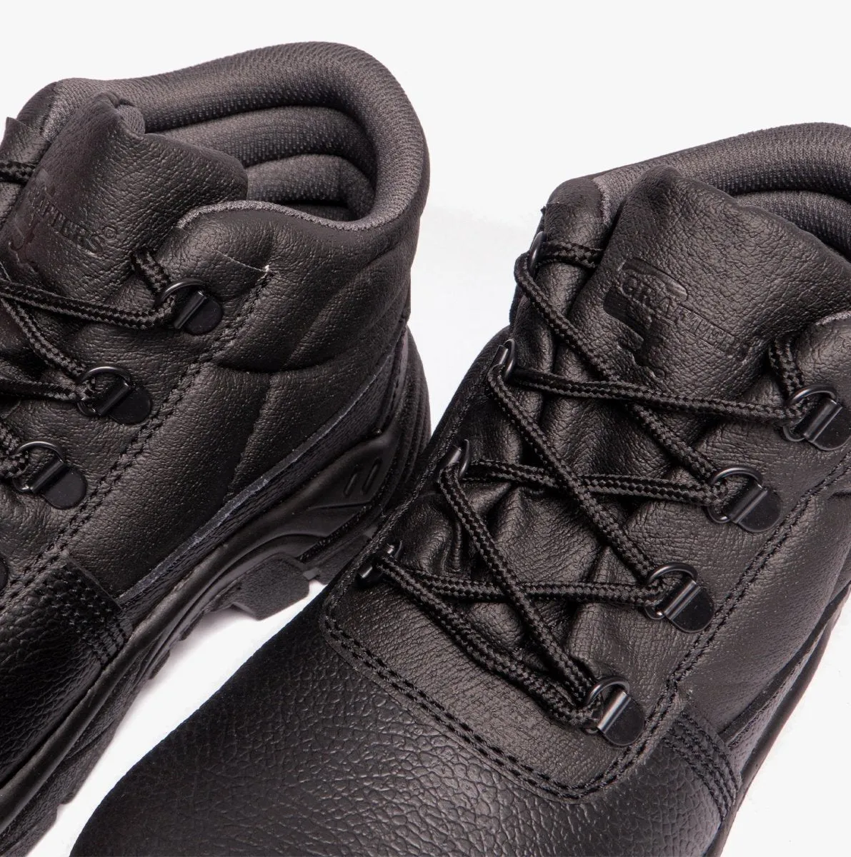 Grafters M9536A Unisex Leather Chukka Safety Boots Black sold by Shuperb product image thumbnail 4