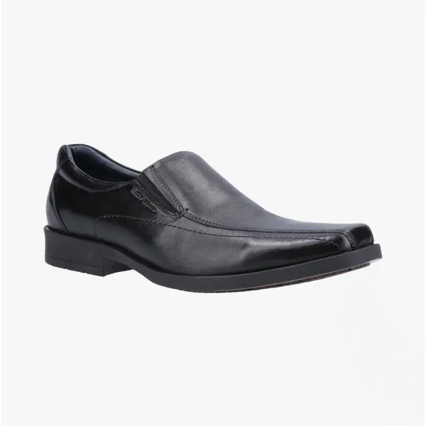 Hush Puppies BRODY Mens Leather Slip On Shoes Black sold by Shuperb product image thumbnail 2
