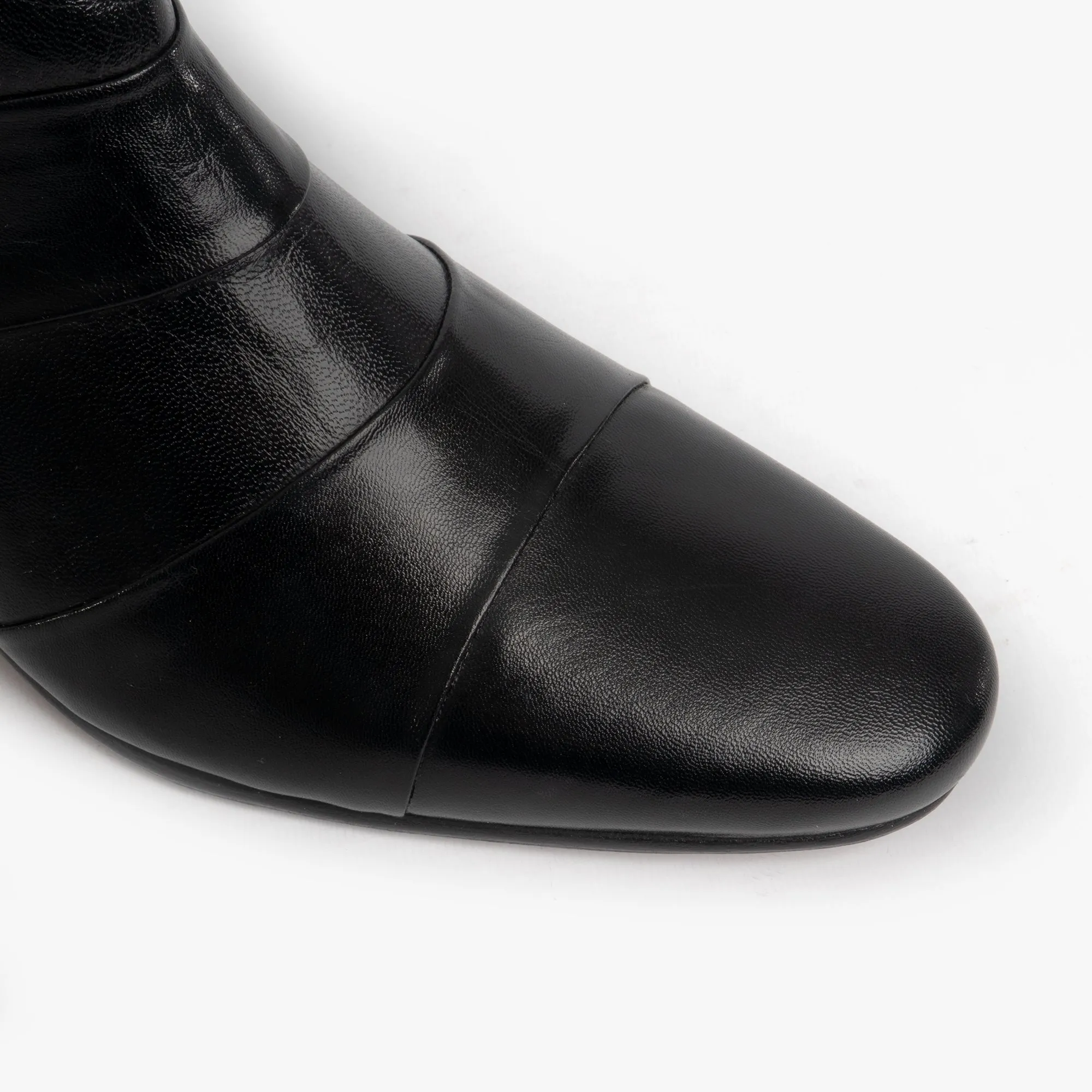 Club Cubano ANGELO ENRIQUE Mens Leather Cuban Heel Boots Black sold by Shuperb product image thumbnail 5