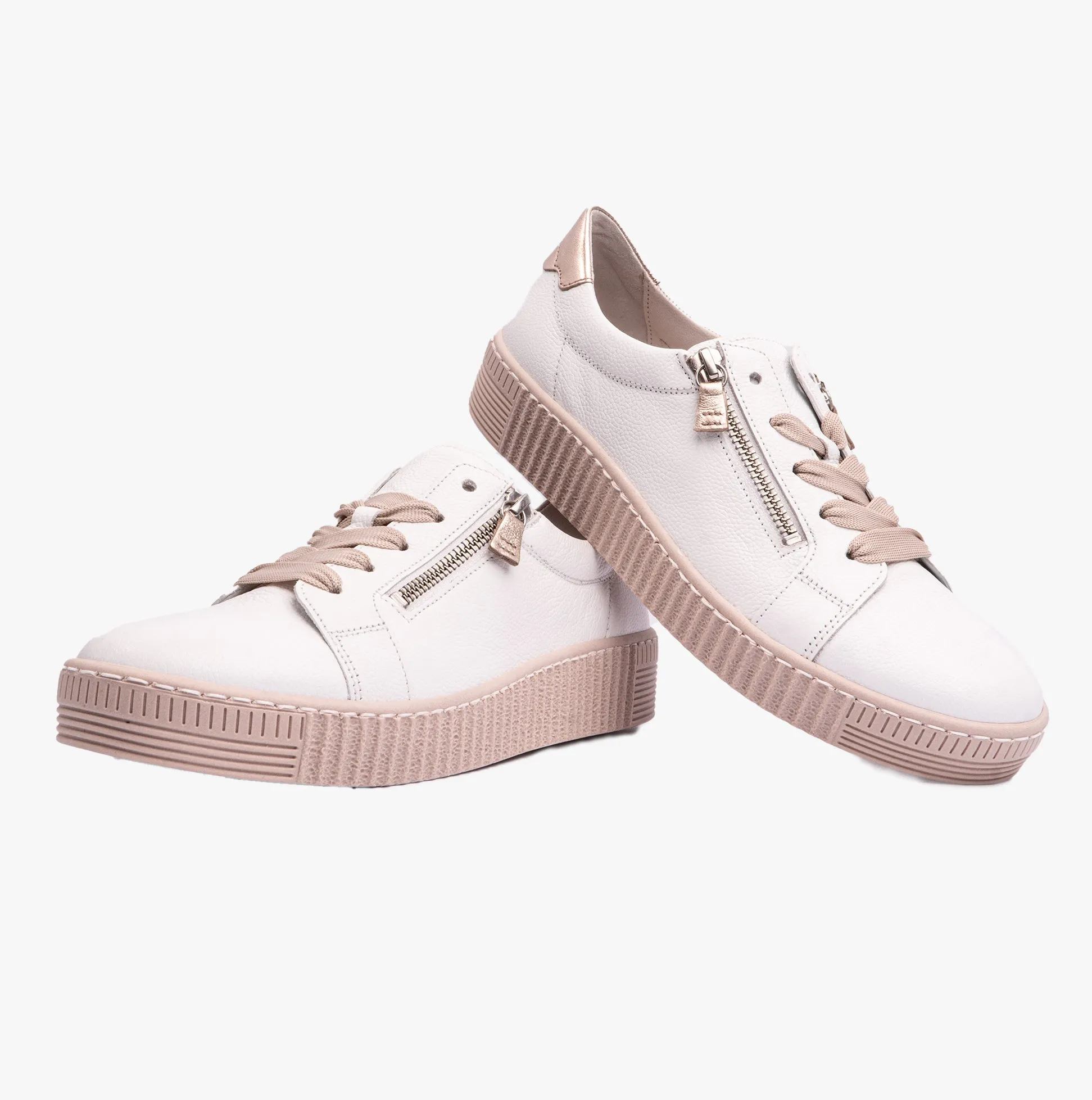 Gabor WISDOM Womens Trainers White/Pink sold by Shuperb product image thumbnail 2