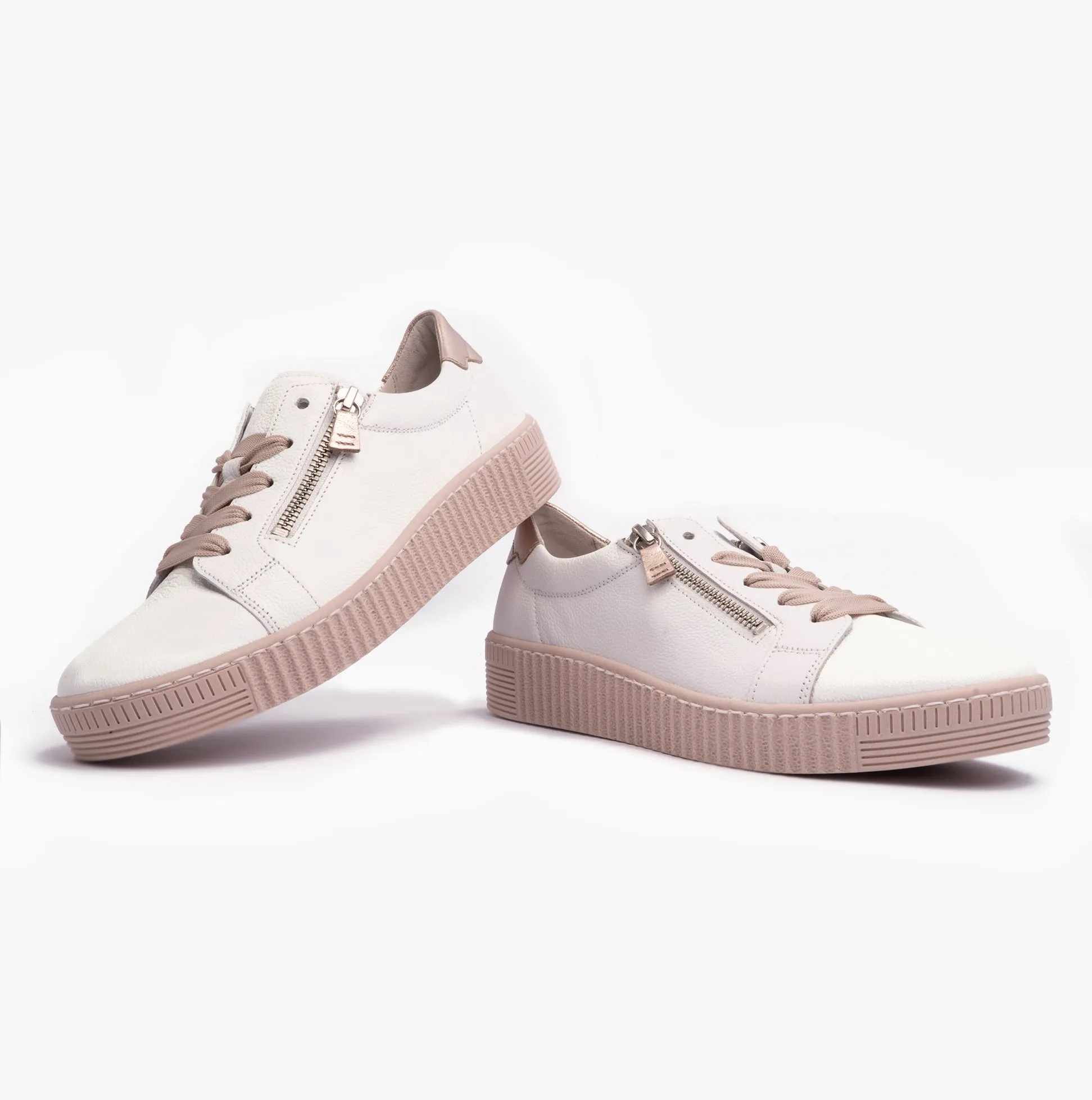 Gabor WISDOM Womens Trainers White/Pink sold by Shuperb product image thumbnail 4