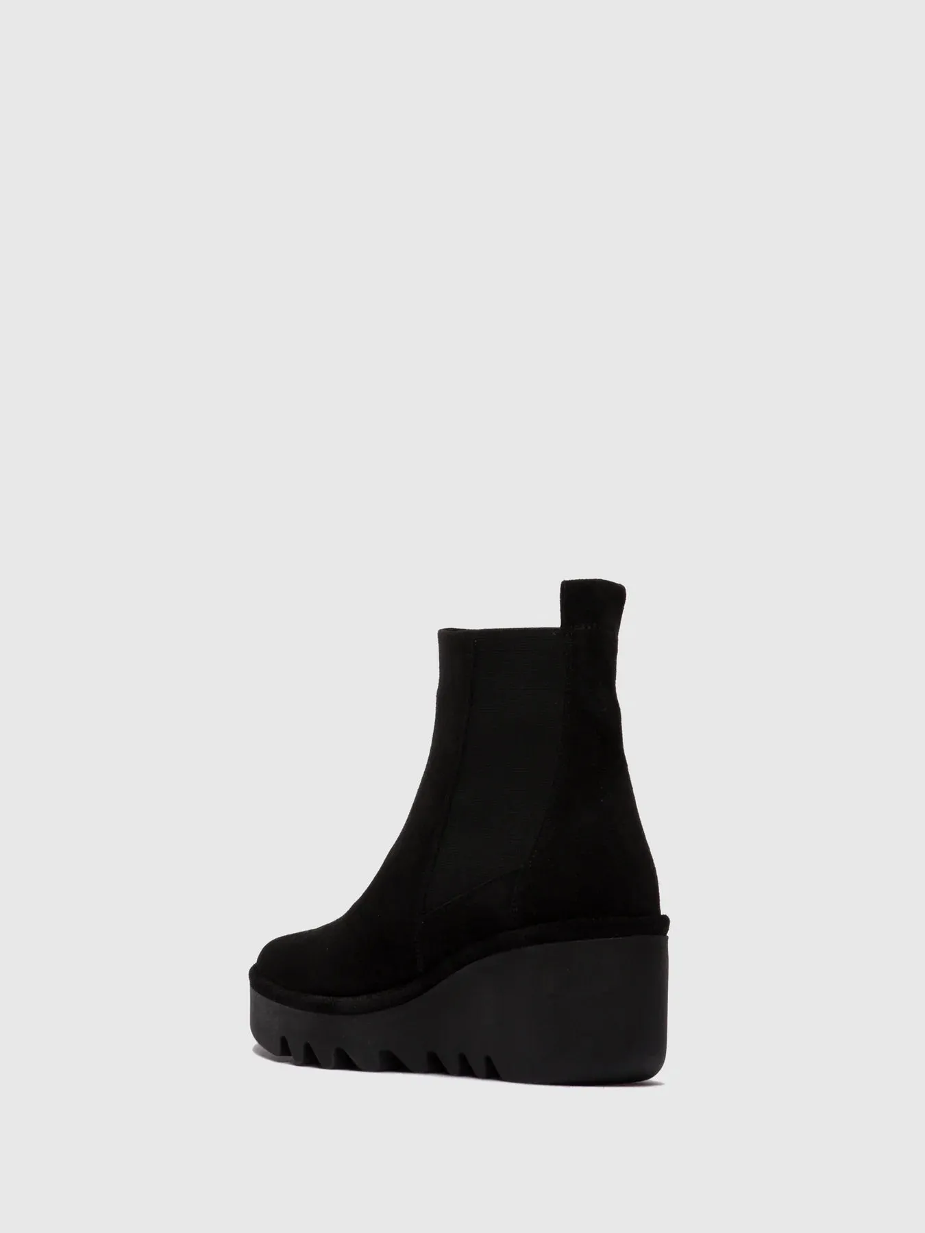 Fly London BAGU233FLY Womens Chelsea Boots Black Suede sold by Shuperb
