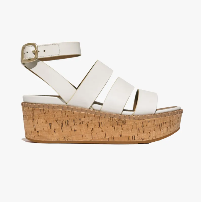 ELOISE STRAPPY WEDGE Womens Wedge Urban White sold by Shuperb