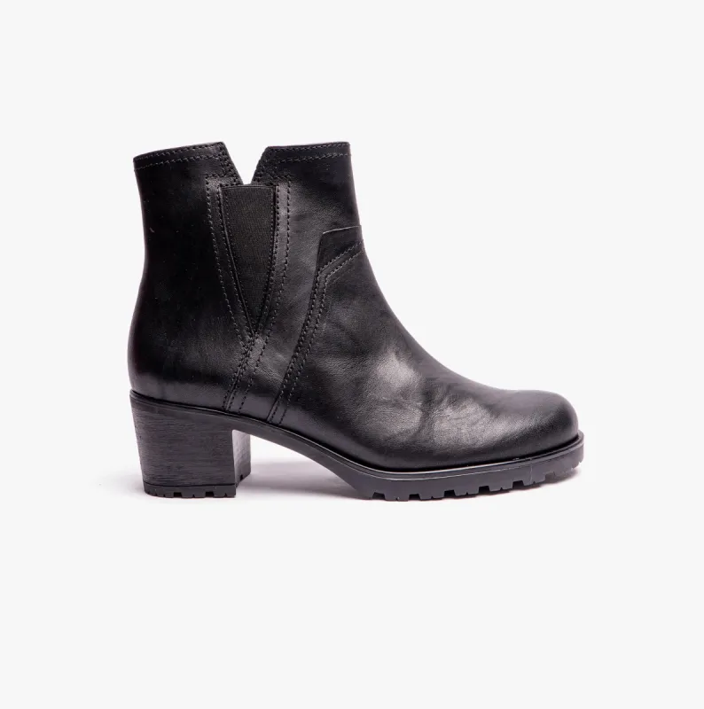 Gabor INVITATION Womens Ankle Boots Black sold by Shuperb